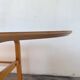 Oval coffee table beech 1980 Aalto Ikea