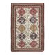 1970s Turkish Handwoven Wool Kilim Flatweave Rug 120x180