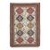 1970s Turkish Handwoven Wool Kilim Flatweave Rug 120x180