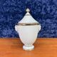 Superb Empire style drageoir in Paris porcelain from the late 19th century