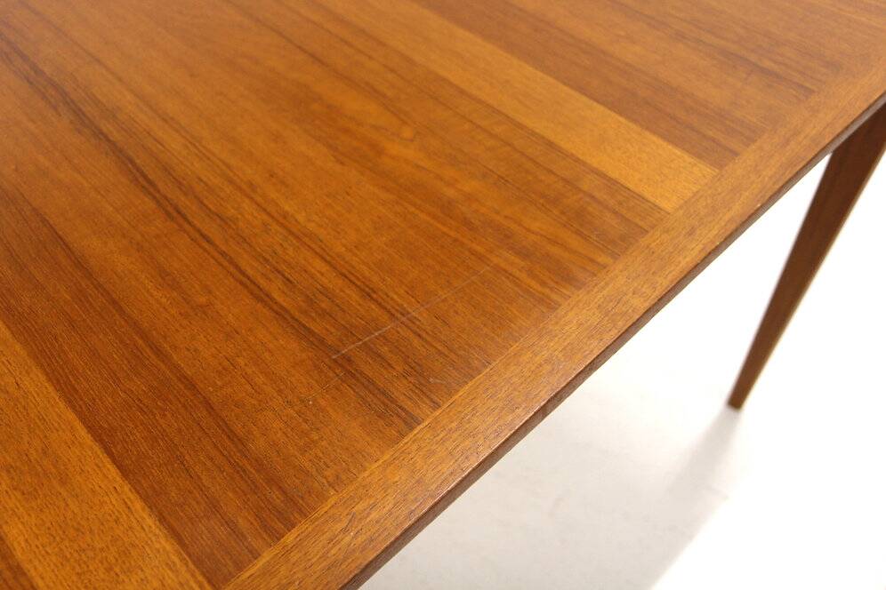 Teak drop-leaf dining table, Sweden, 1960s
