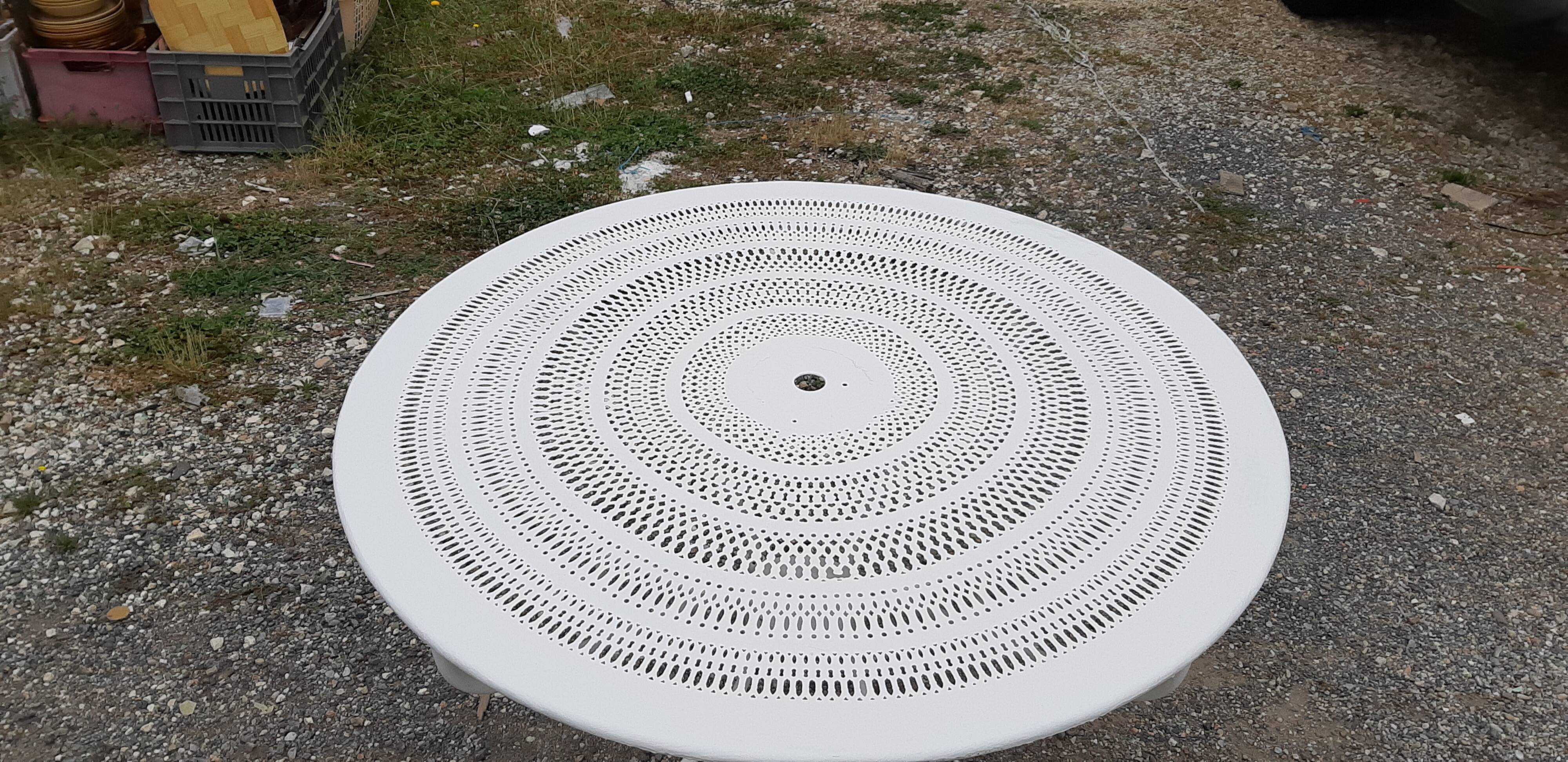 Garden Table Wrought Iron 1900