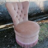 Fringed toad chair