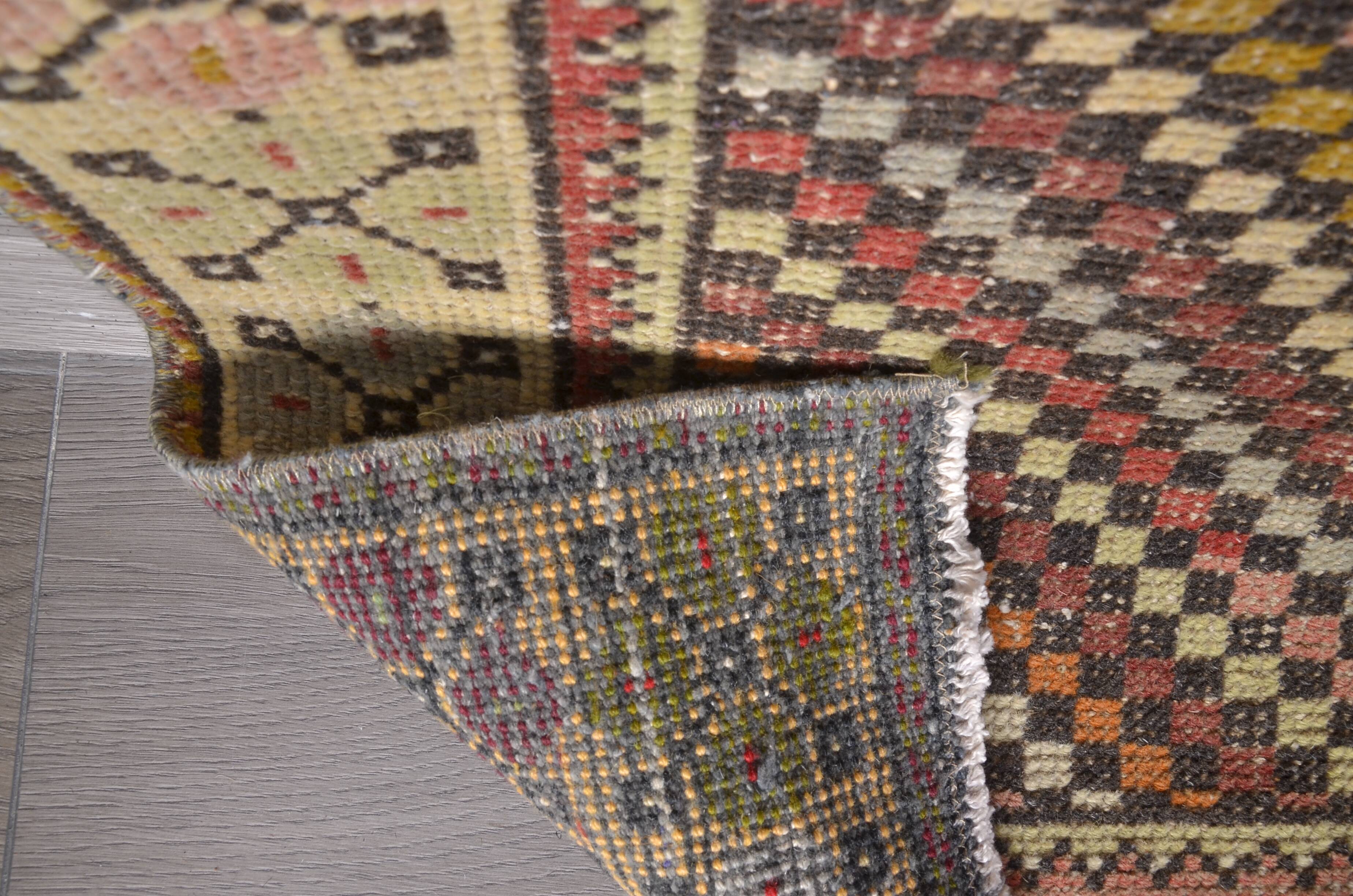 Oushak Vintage Wool Carpet sku 2517