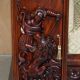 Canapé William IV en bois dur sculpté avec lions