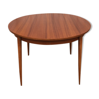 Table ronde scandinave extensible