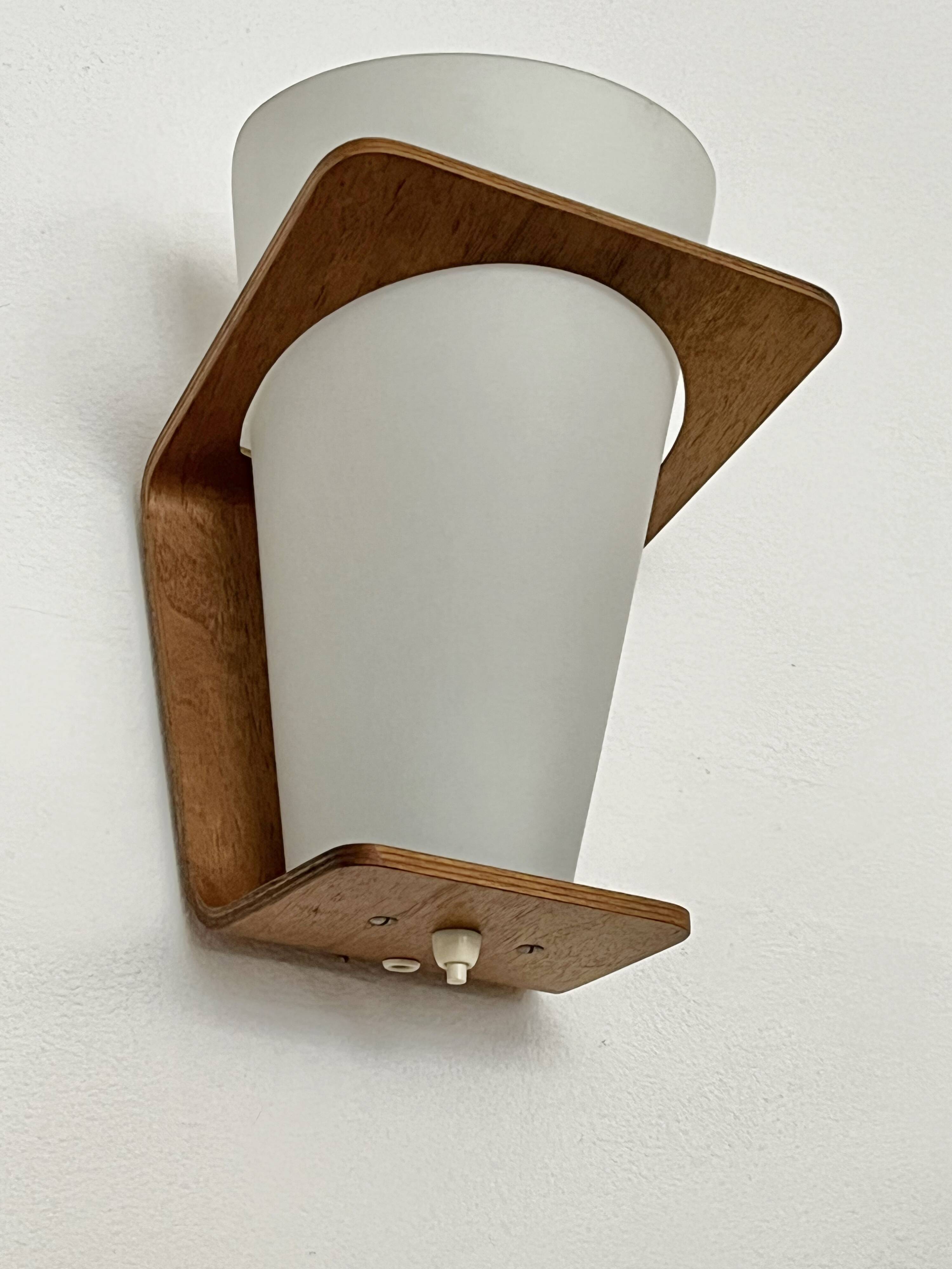 Pair of Philips Louis Kalff wall lights model NX41