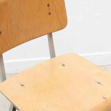 Marko S101 vintage chair beech and gray
