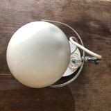 Vintage white lamp adjustable globe