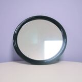 vintage Tiger black round mirror