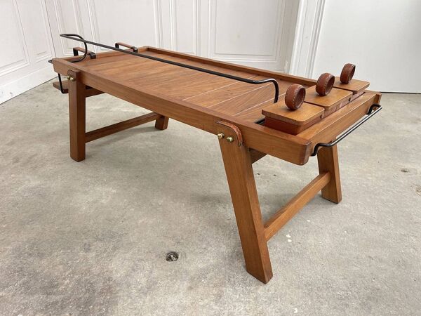 Table basse 50's par Jacques Adnet