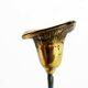 Brass flower candle holder
