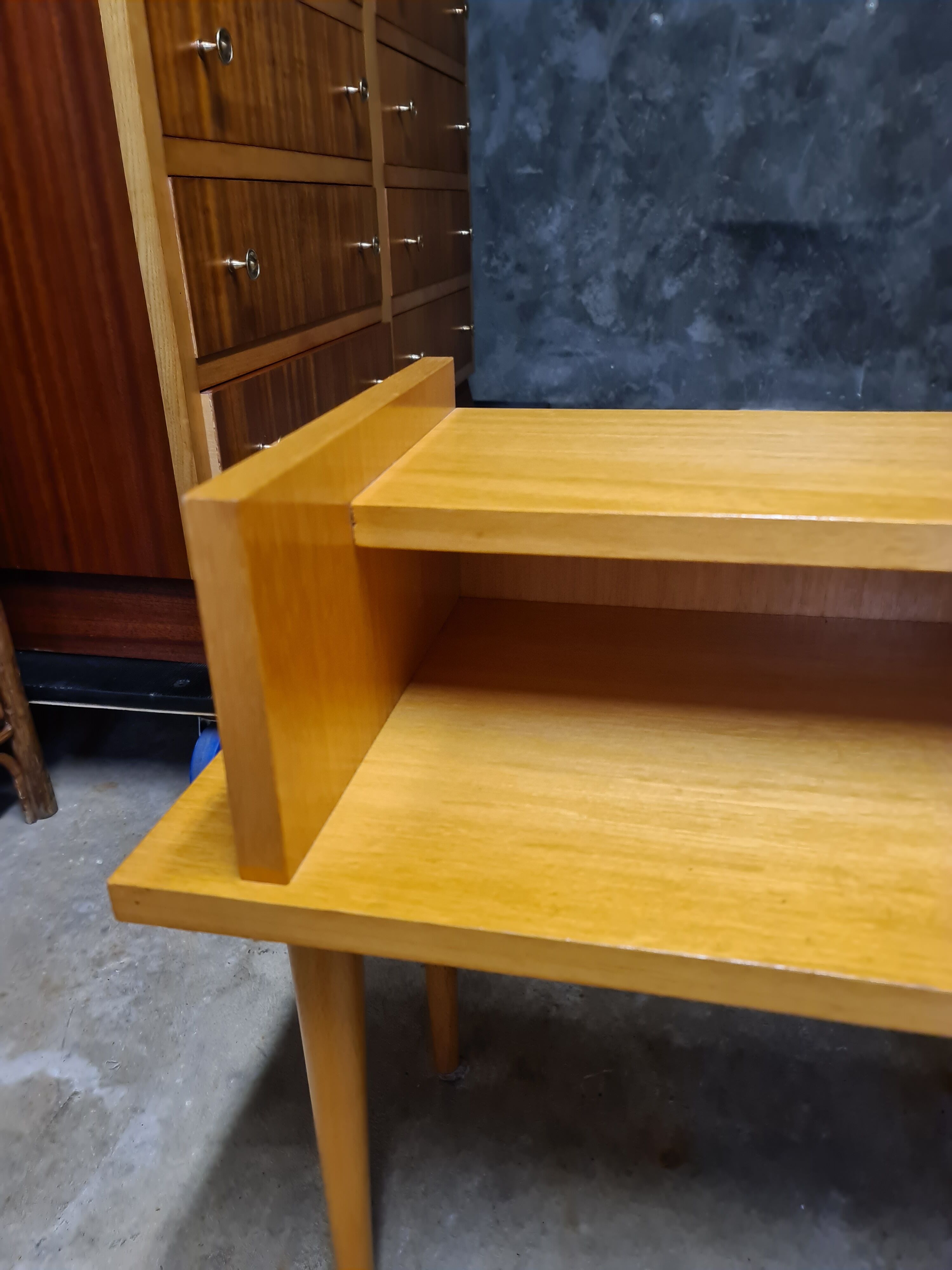 Vintage bedsides pair 1960