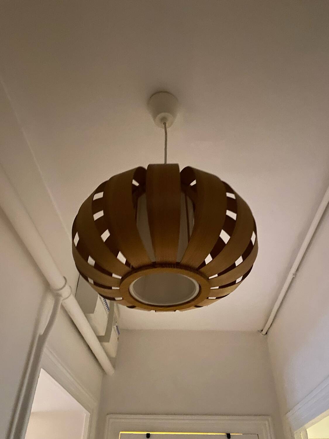 Scandinavian ceiling pendant from the 70s