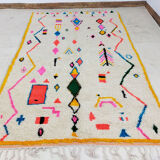Handmade moroccan berber carpet 270 x 156 cm