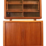 Vintage Danish design Dyrlund two-piece cabinet