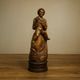 French School of the 17th century: a very large sculpture depicting a maternity.