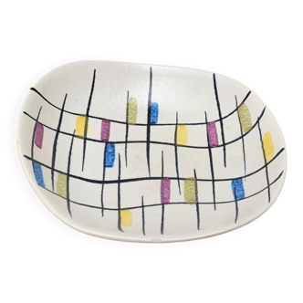 West German mosaic bowl, 1960s