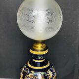 GIEN earthen earthenware lamp Renaissance model