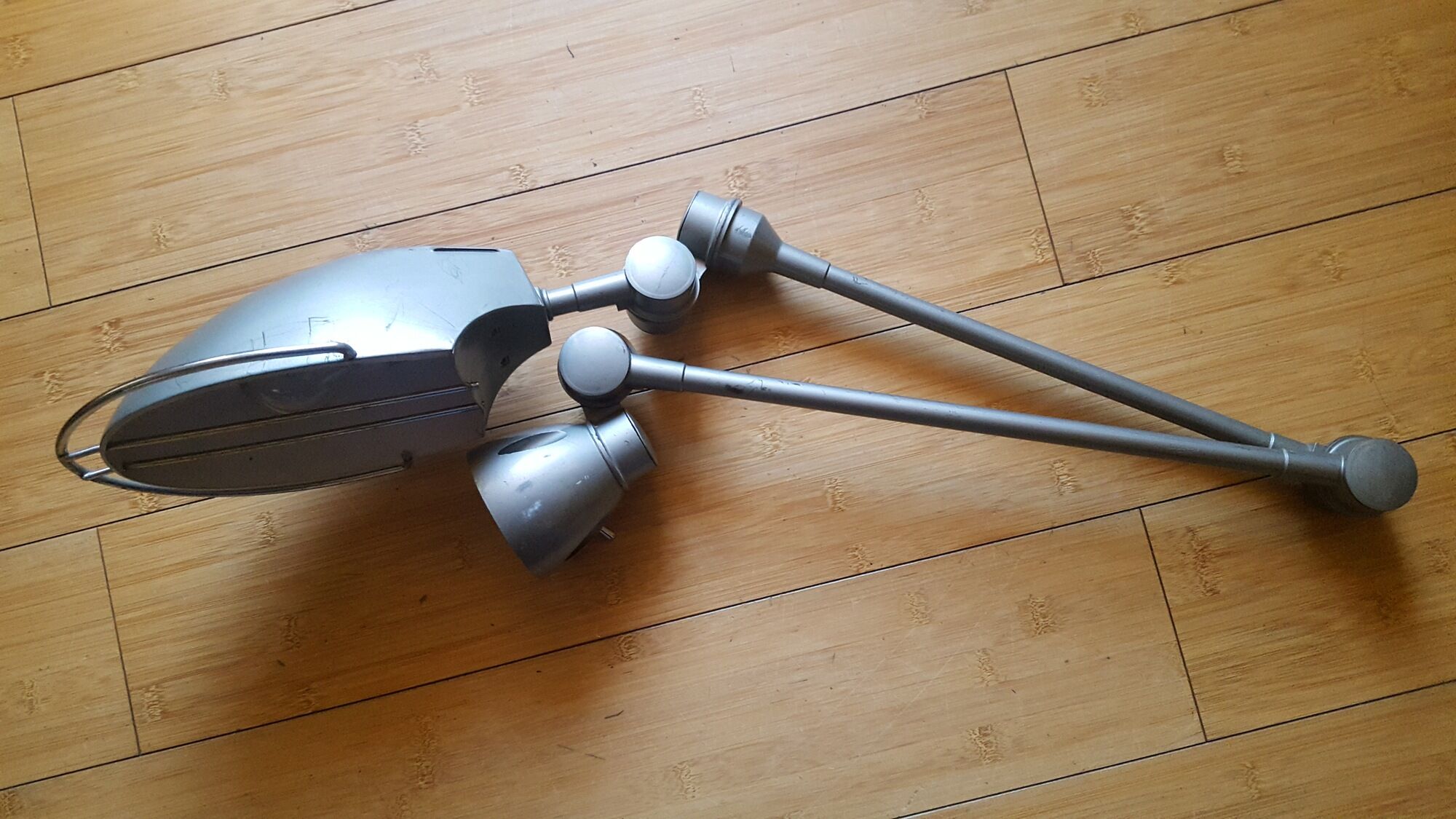 Modernist articulated lamp, Bauhaus era