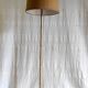 Lampadaire / liseuse tripode en métal doré - années 60