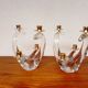 Schneider pair of vintage Crystal candlesticks