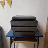 Industrial metal drawer