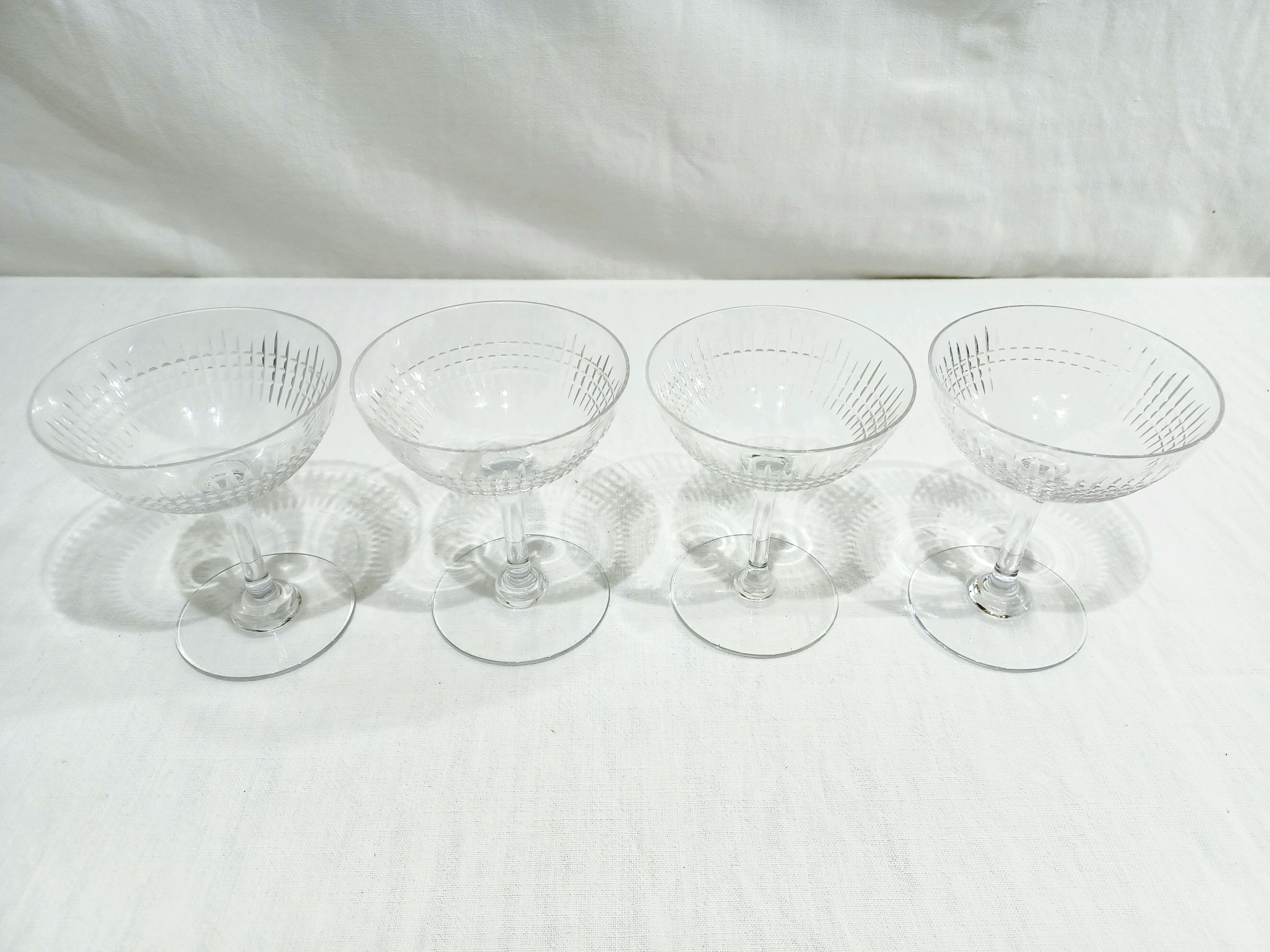Baccarat – Champagne glasses Nancy