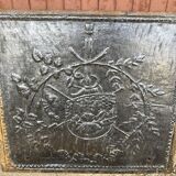 Fireplace plate