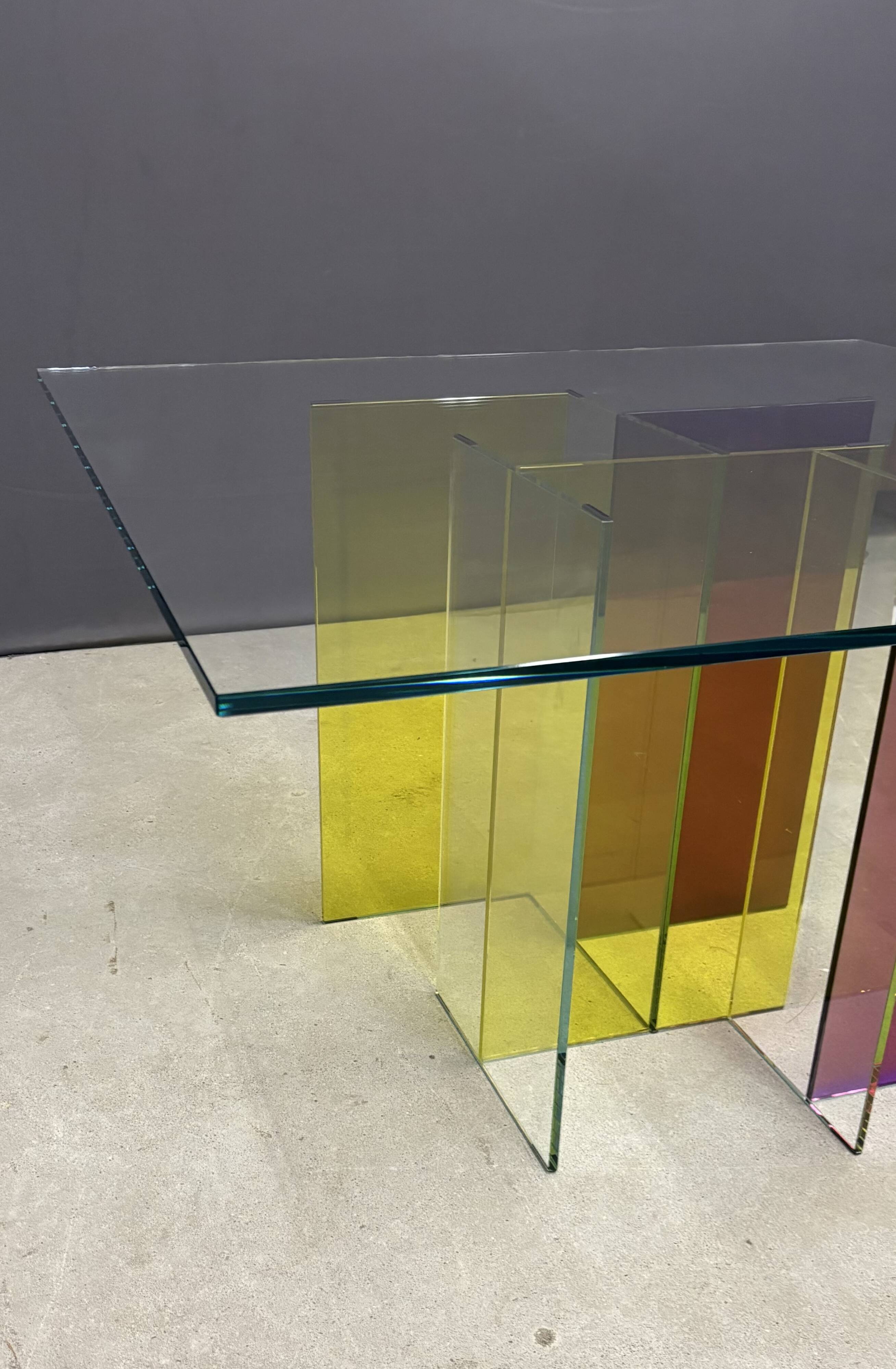 Table "diapo" De Salle à Manger Par René Bouchara Pour Roche Bobois