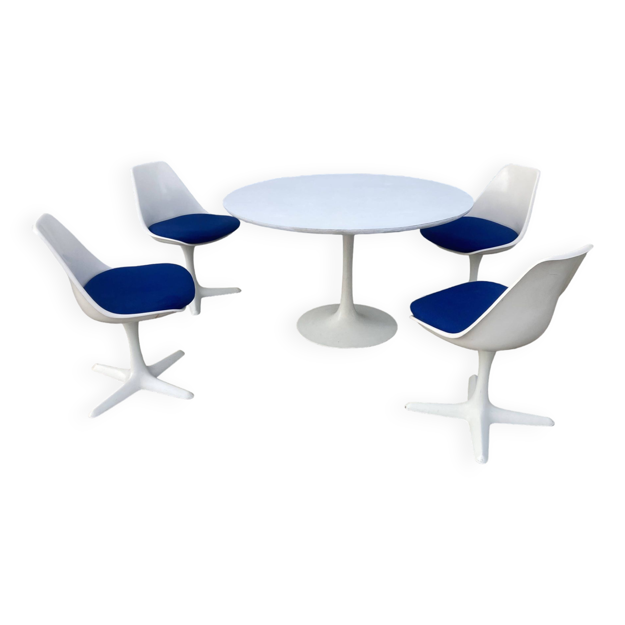 Maurice Burke table and 4 chairs for Arkana 1967