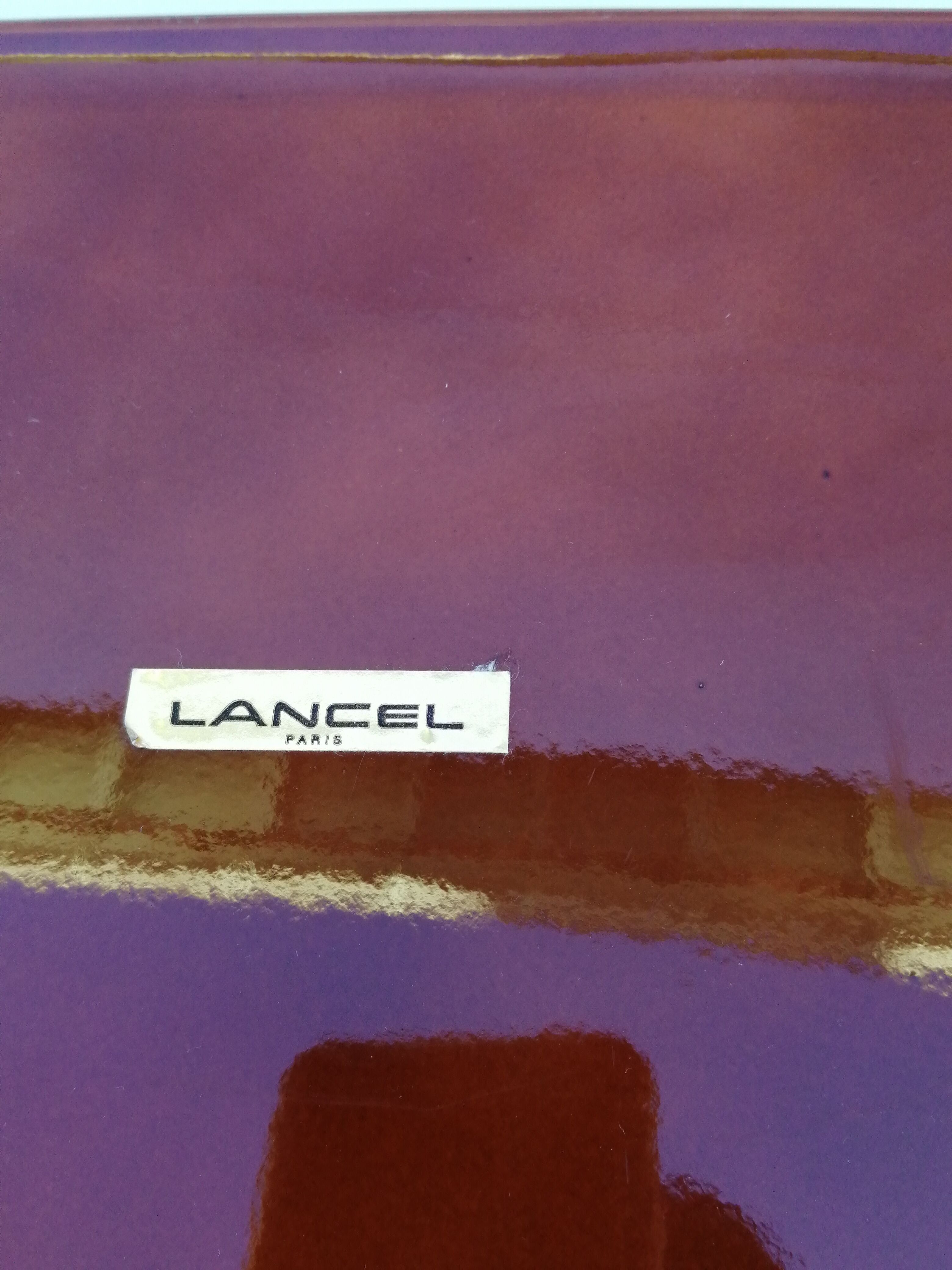 Lancel Paris serving tray vintage 1970