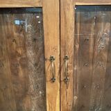 Teak display case