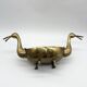 Table centre "ducks" in brass – circa 1950s