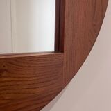 Solid elm mirror 70s