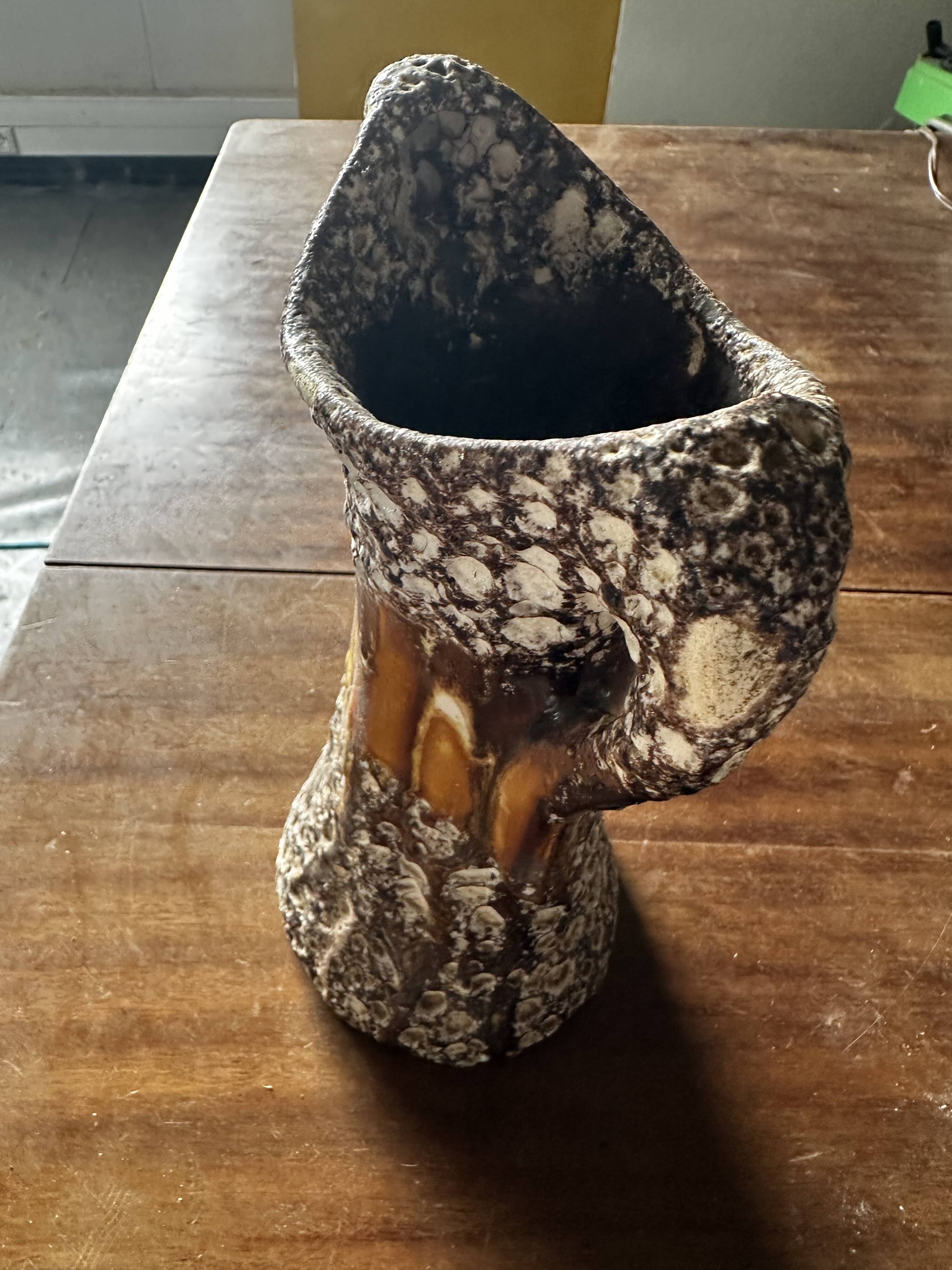 Fat Lava Vallauris vase H 24 cm