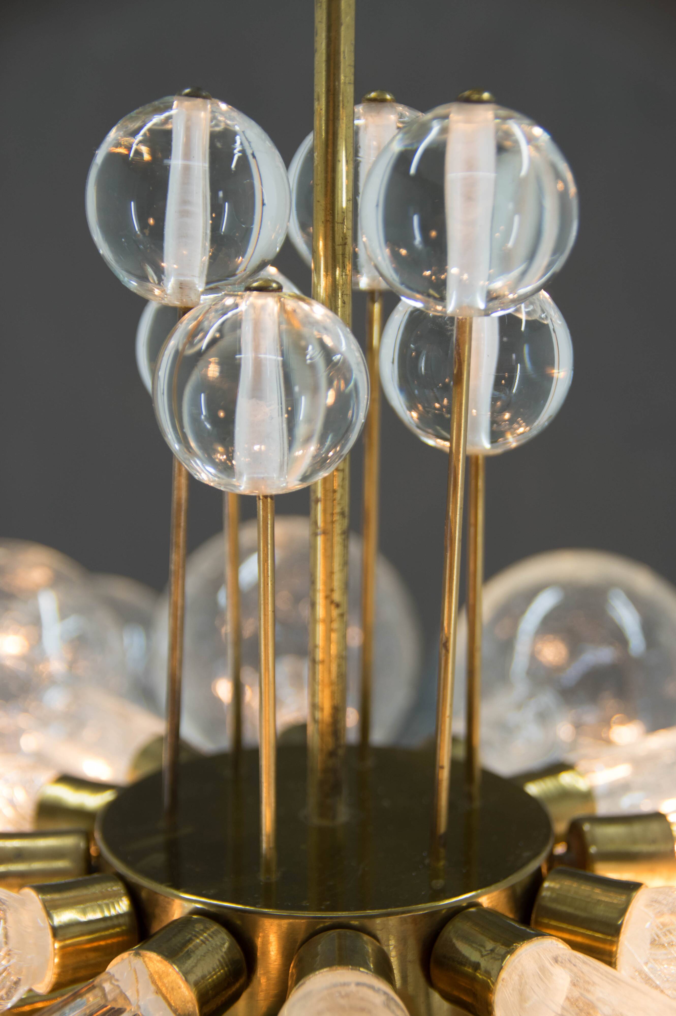 Extraordinary Art and Design Chandelier by Rene Roubicek, 1960s