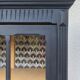 Parisian wardrobe black glass