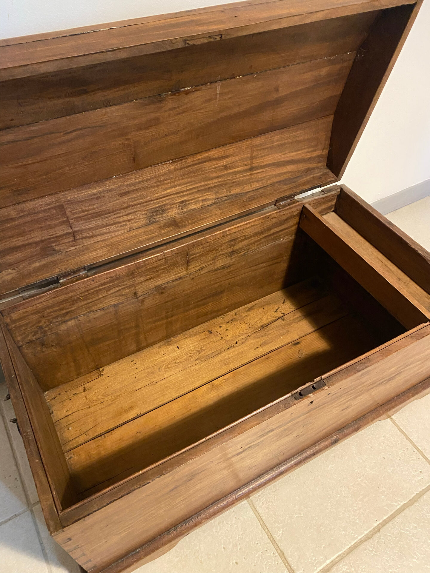 Wooden chest