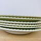 Set of 6 vintage hollow plates in earthenware