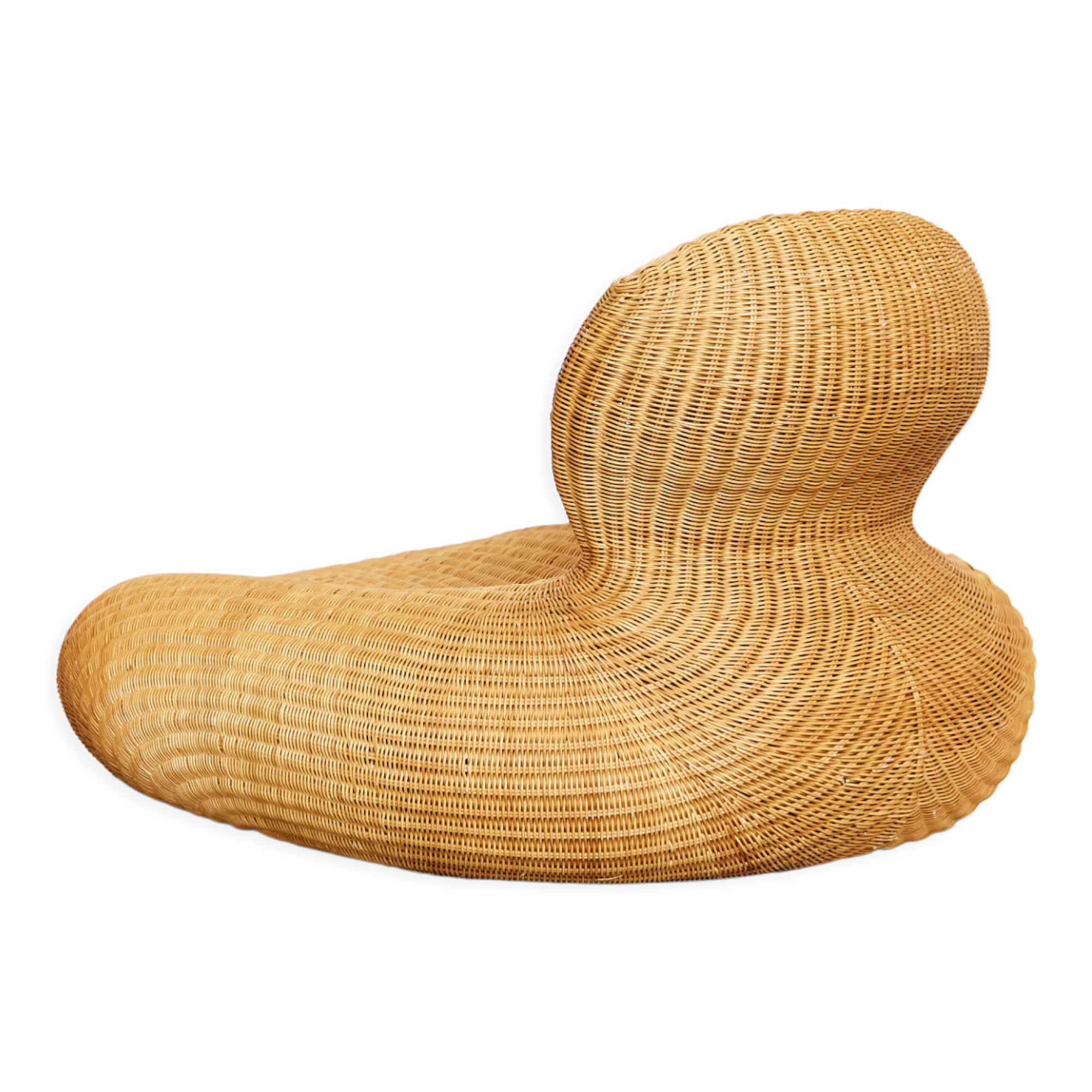 Fauteuil en rotin Storvig par Carl Öjerstam pour Ikea, années 2000