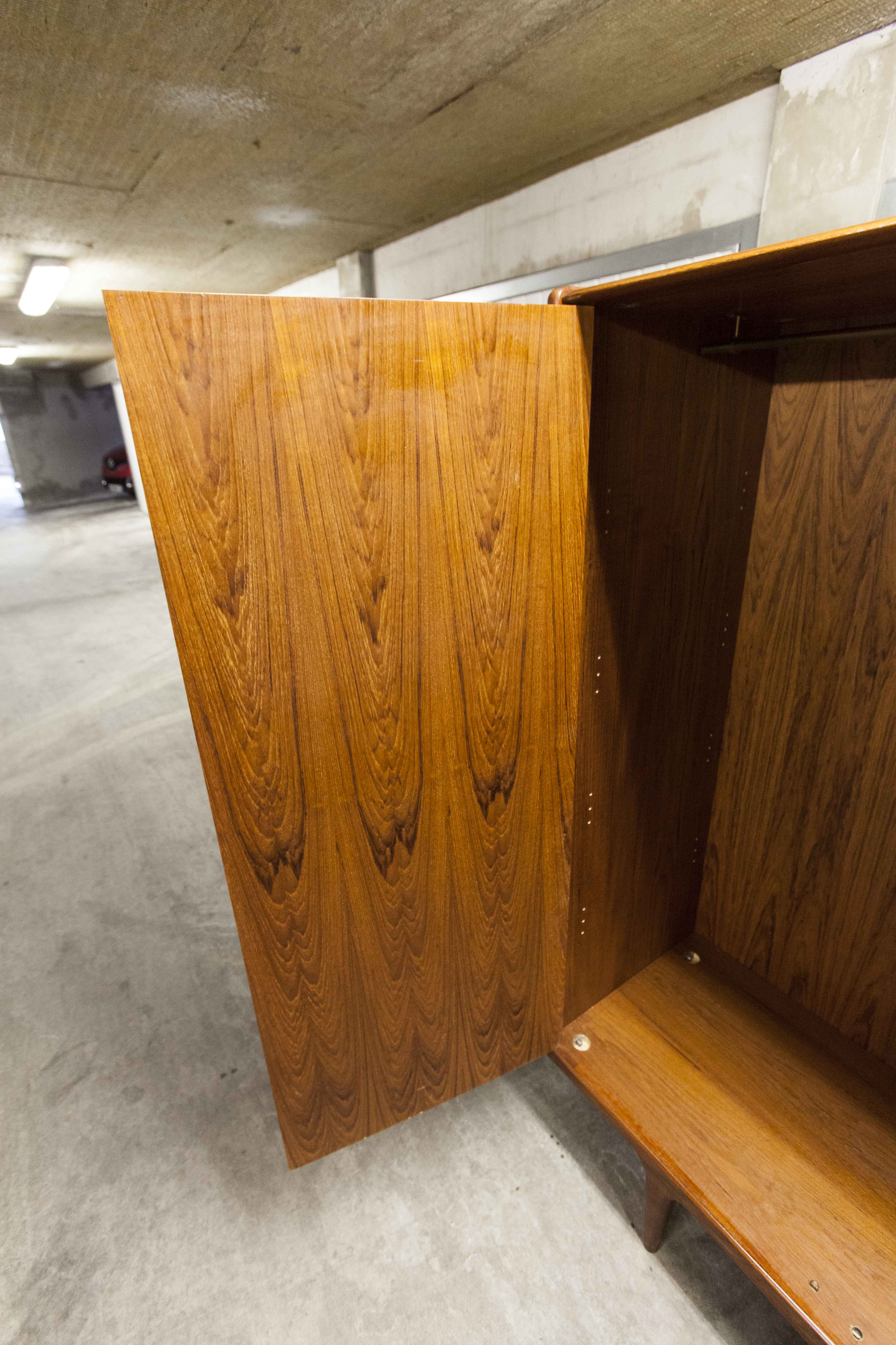 Scandinavian wardrobe 1960 Simat teak