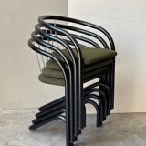 Set of 4 chairs by XCOL, Denmark 1980