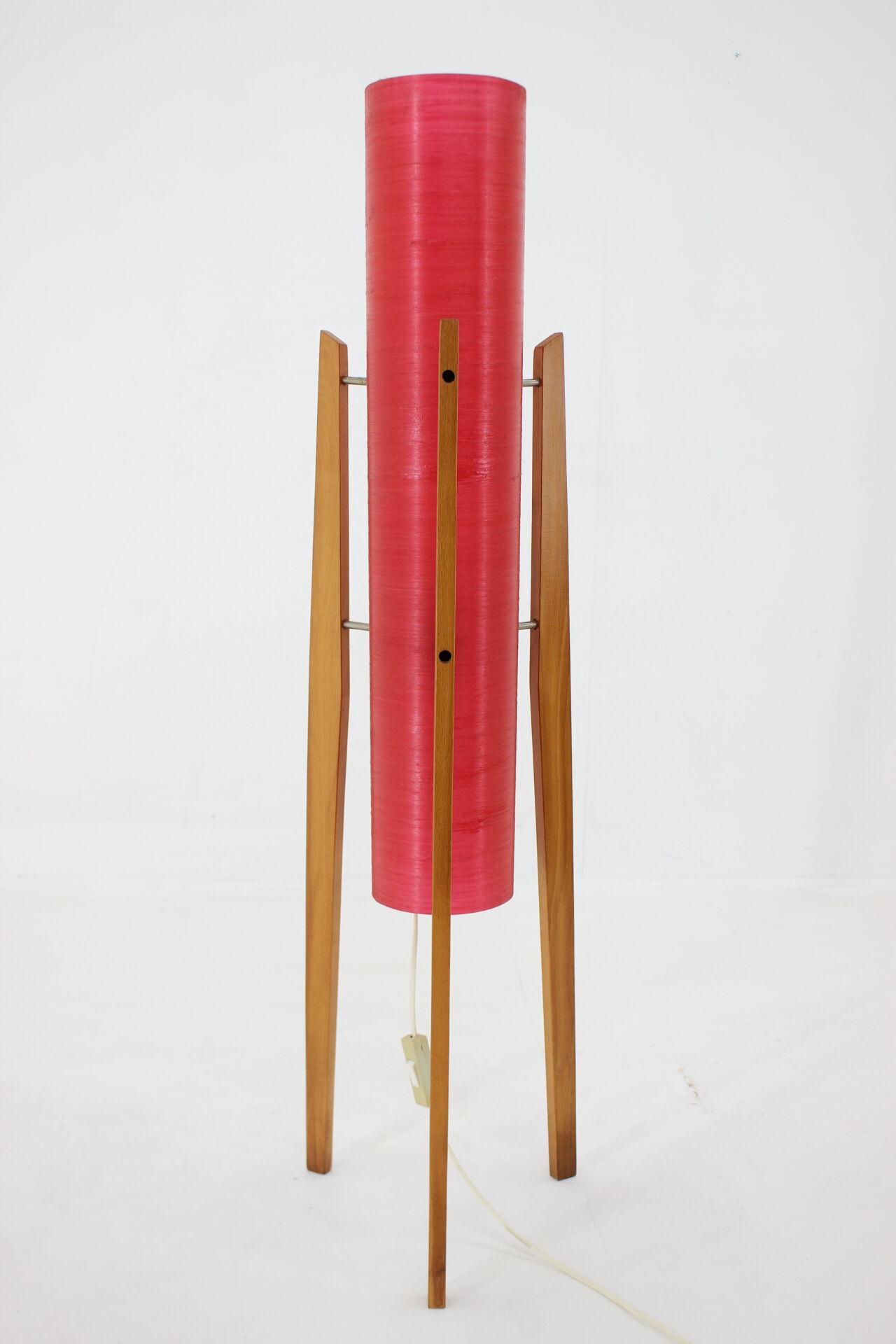 1970s Space Age Midcentury Floor Lamp "Rocket", Czechoslovakia