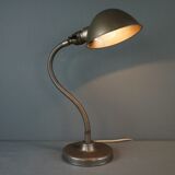 Vintage Metal Gooseneck Desk Lamp