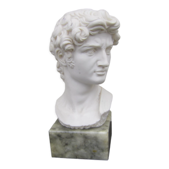 Buste en marbre vintage