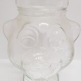 Bear with hat cookie jar