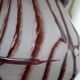 Blown glass vase Diverchy