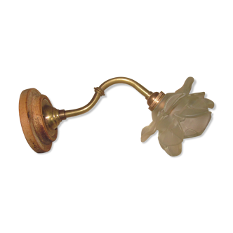 Old gooseneck wall lamp