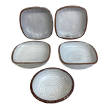 Set of vintage cups made in France Vallauris